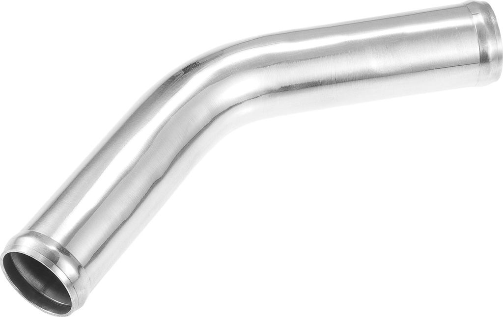 38mm 1,5" OD 4" 100mm Beinlänge Universal Auto Aluminiumlegierung Rohr Ladeluftkühler Rohr 45 Grad Bogen Luftansaugrohr - Packung mit 1