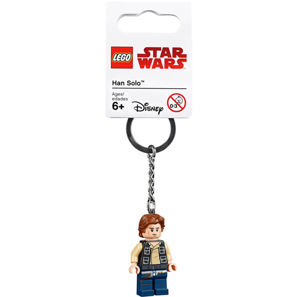 Ne perdez plus vos clés avec le porte-clés Han Solo LEGO Star Wars
