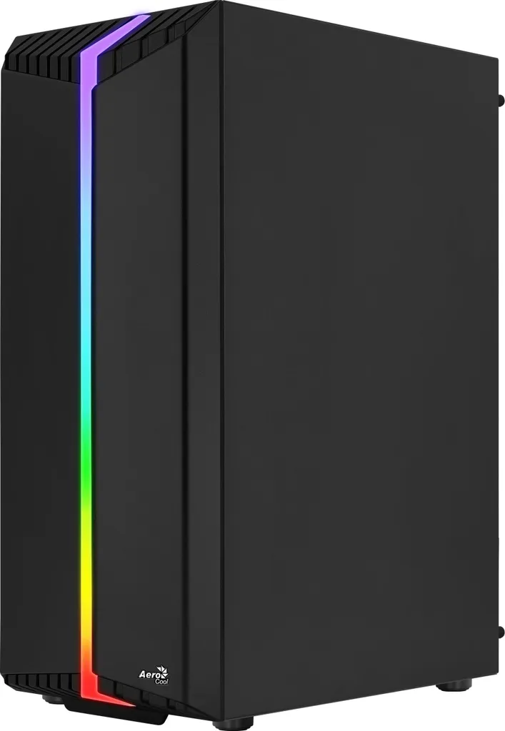 Boîtier PC Aerocool Bionic Noir idéal pour configuration Gaming ATX