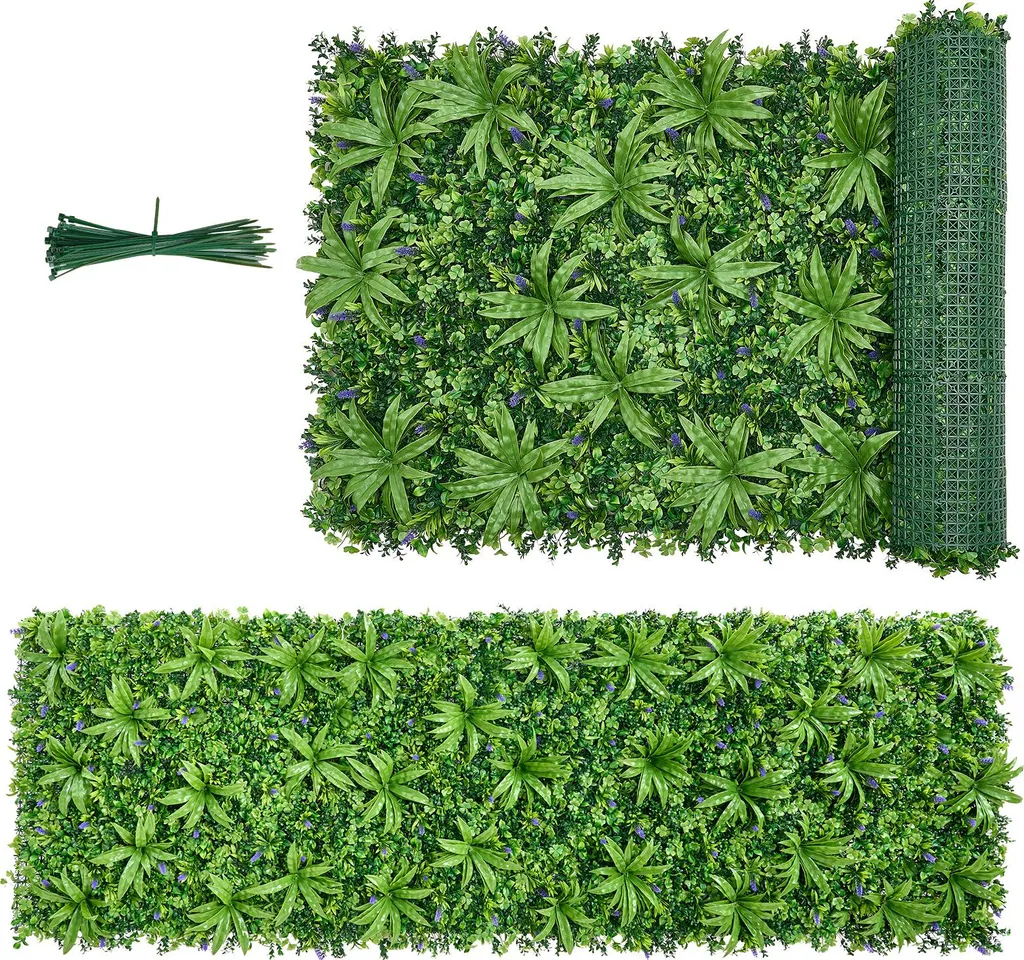 Haie Artificielle 3x1m Sans Entretien - Fini le Vis-à-vis au Jardin