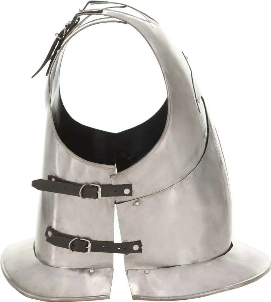Cuirasse médiévale ajustable en acier pour un confort total en GN - 2