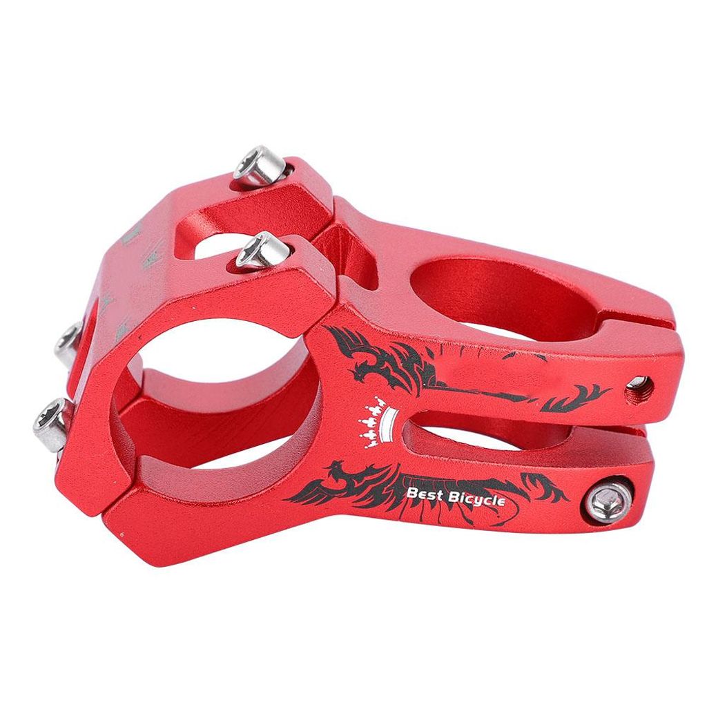 Wake 31,8 mm langlebiger Mountain Road Bike -Lenker Aluminium -Legierungsradfahrradstangen rot