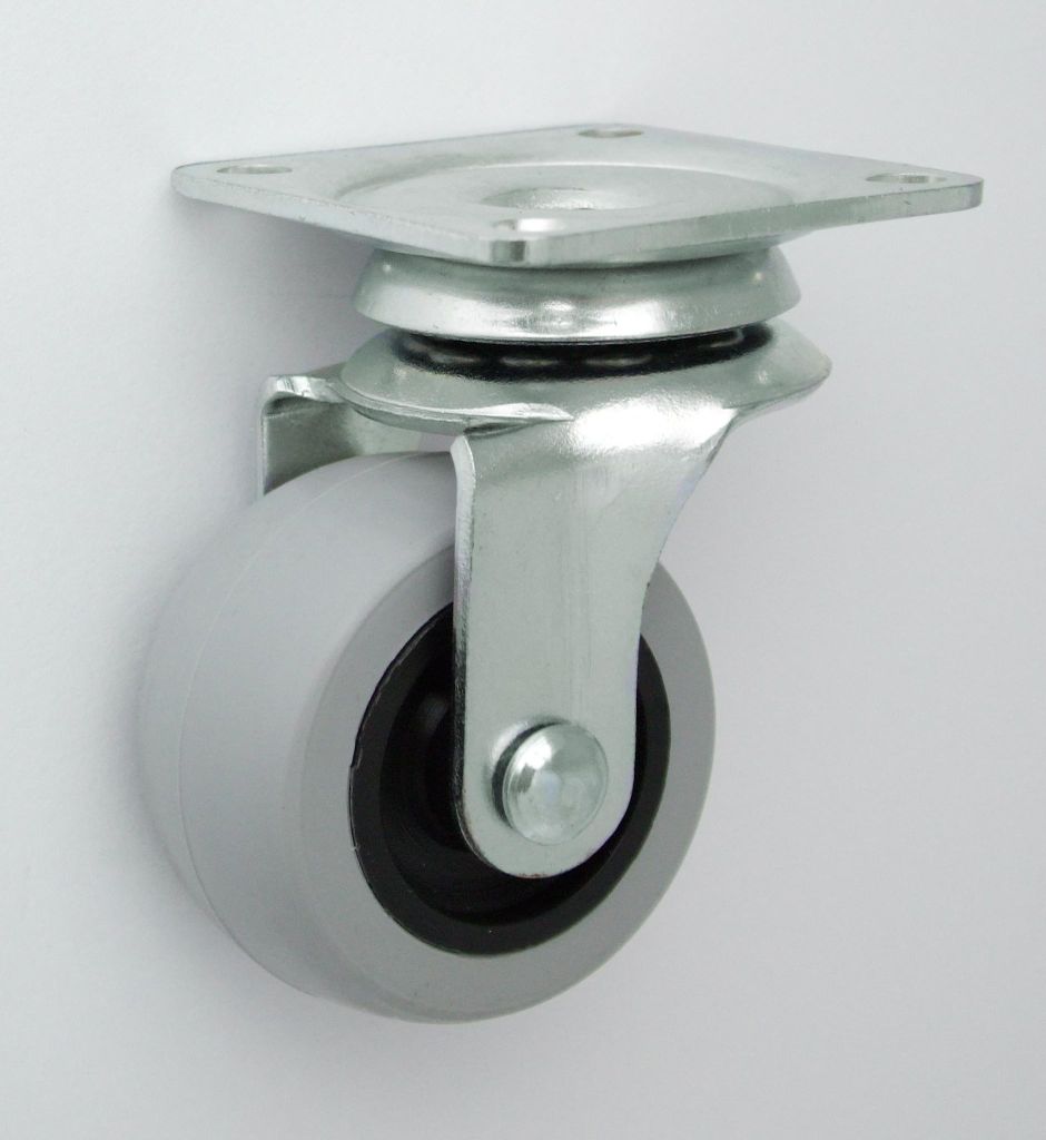 Möbelrad Kunststoff+Gummi 40Mm Lenkgehäuse M42T - Kl040 Skr G