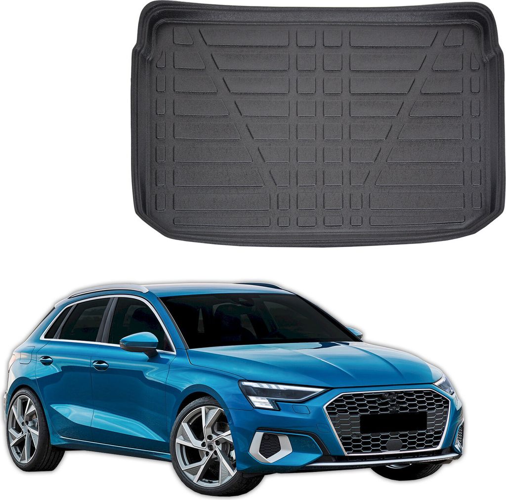 SCOUTT | Kofferraumwanne Laderaumwanne Kompatibel mit Audi Produktbild 