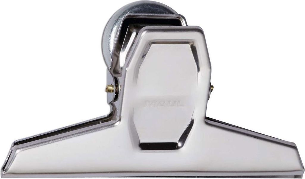 MAUL Papier-Klemmer MAULpro Metall 2 Stück / SET 125 mm silber