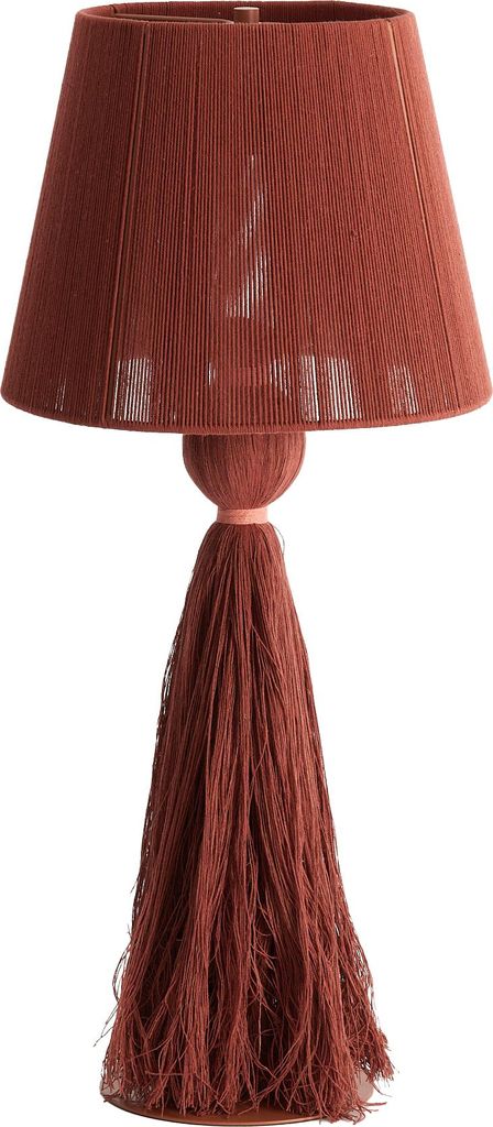 Light & Living - tischlampe - Espino - oranje - textil - schreibtischlampe - E27 - 1894894