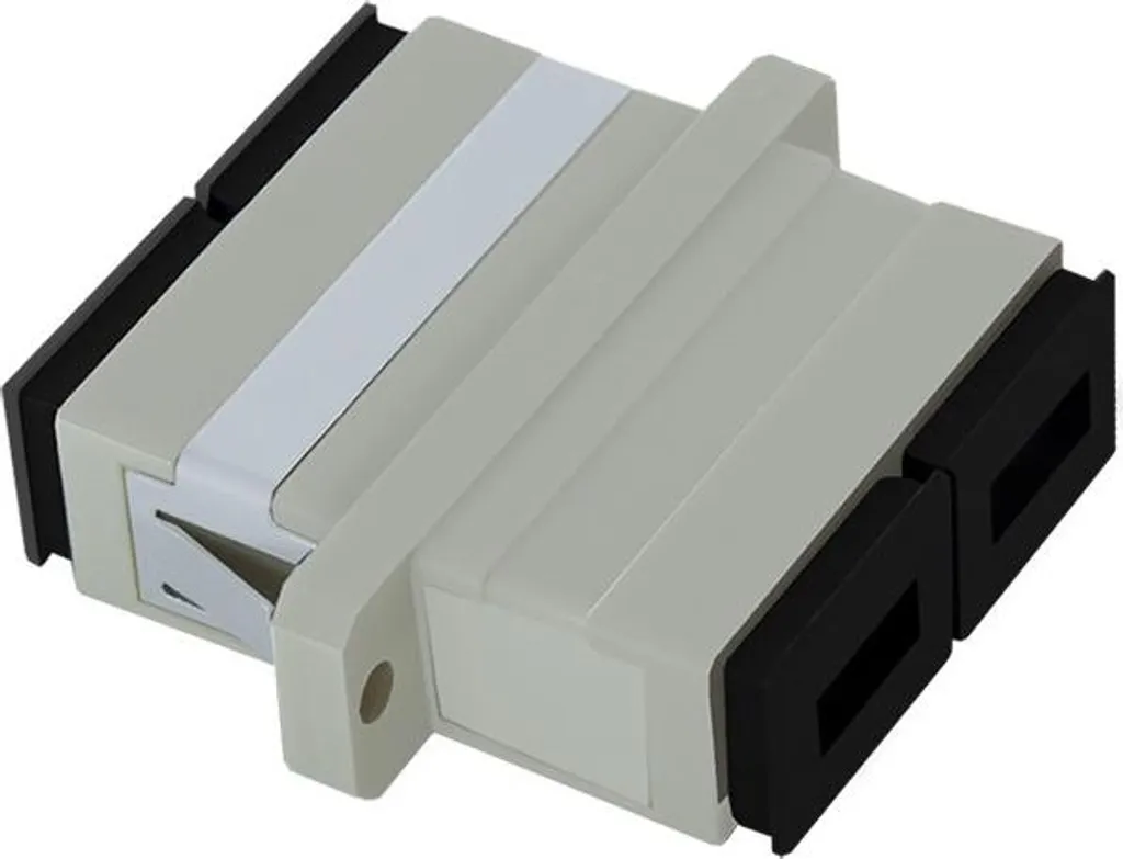 QUARKZMAN Adattatore Fibra Ottica LC/UPC Multimodale Duplex – 2 Pezzi Per Rete E Strumenti