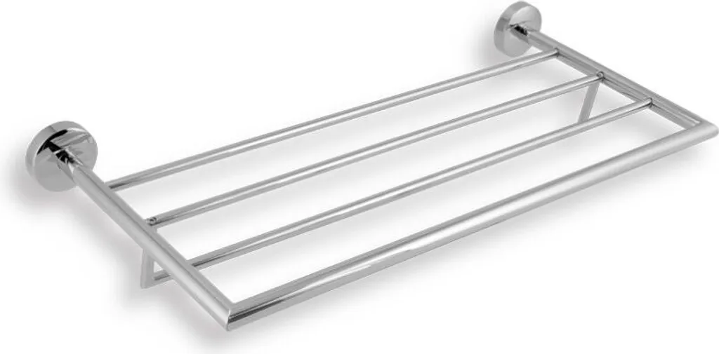Gagnez de la place avec ce Porte-serviettes 50 cm Pivotant Metalia 11