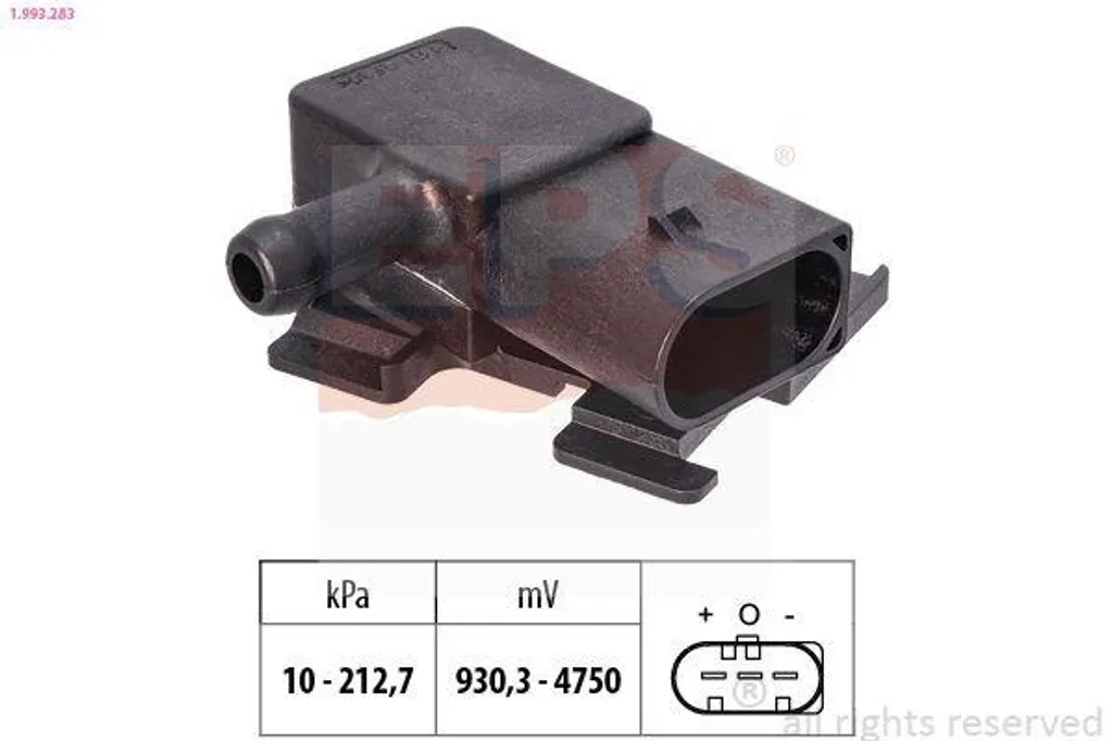 Capteur de pression d'air pour suspension BMW Série 3 Break (E91)