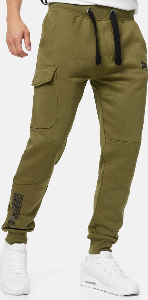 Herren Jogginghose normale Passform TWEEDMOUTH Olive/Black XXL Lonsdale