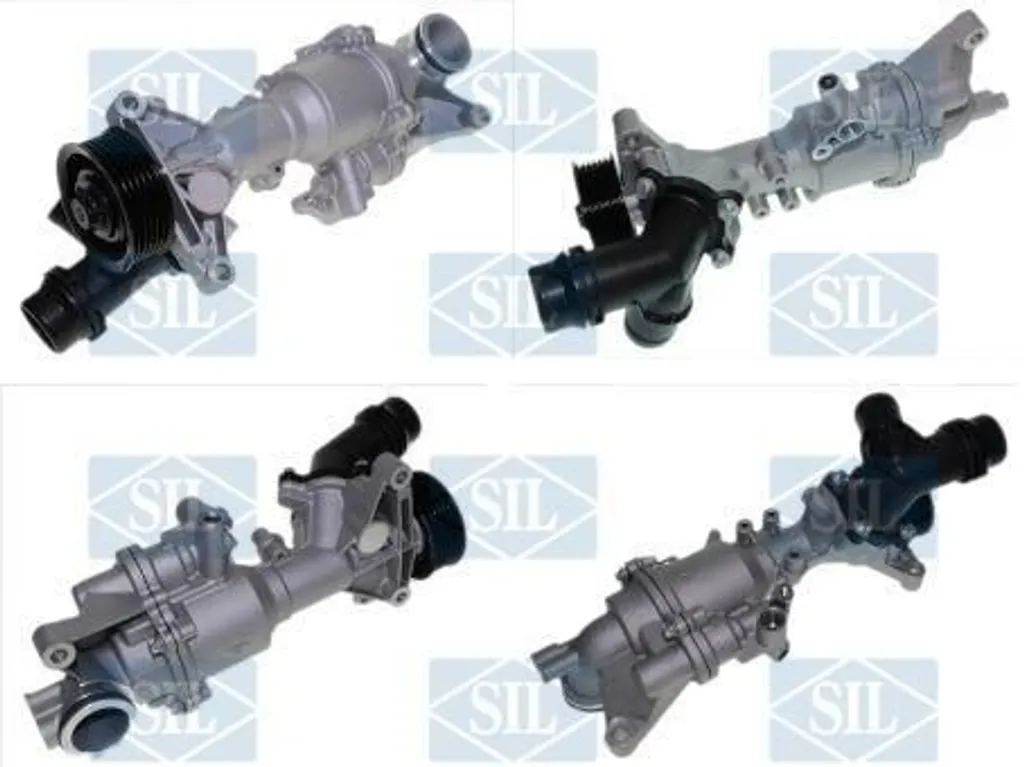 Refroidissement moteur Mercedes SLK R171 : Pompe à eau Saleri SIL PA1741