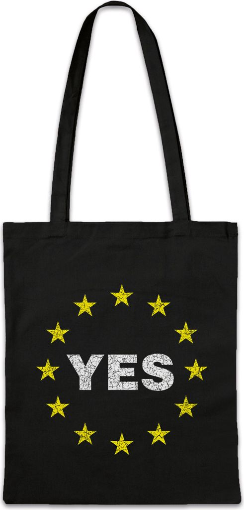 Urban Backwoods European Yes, Stofftasche, Farbe: Schwarz
