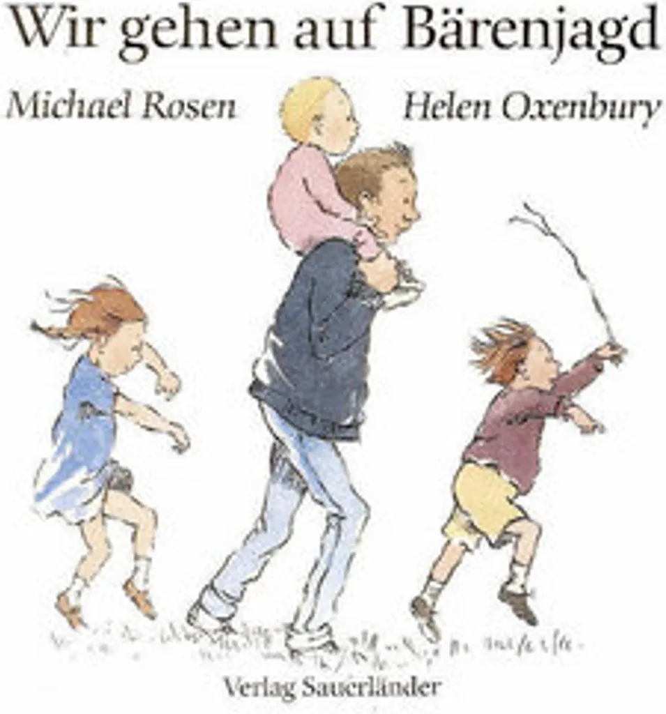 Livre Wir gehen auf Bärenjagd - Album illustré culte pour enfants