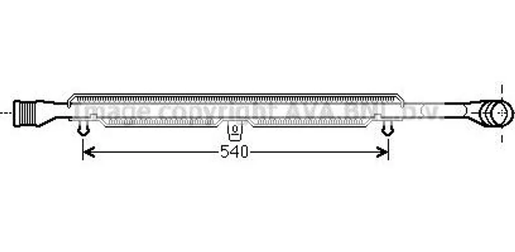 Stop perte de puissance Audi A6 4F : Intercooler OE 4F0145731E