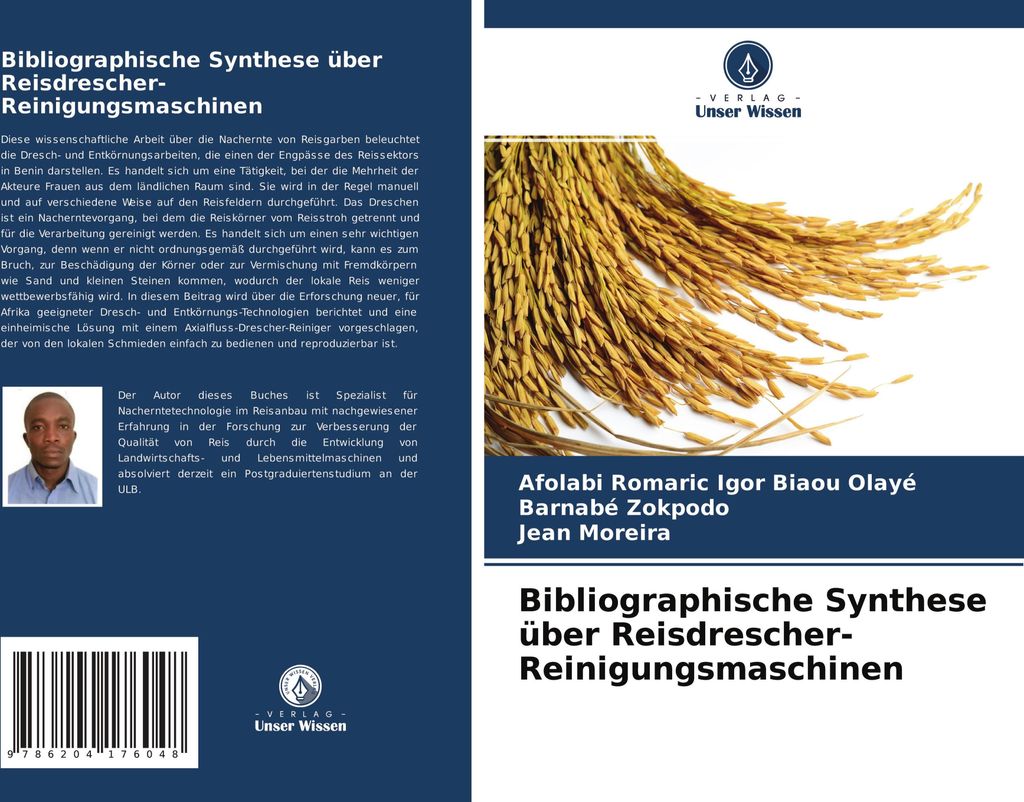 Bibliographische Synthese über Reisdrescher-Reinigungsmaschinen