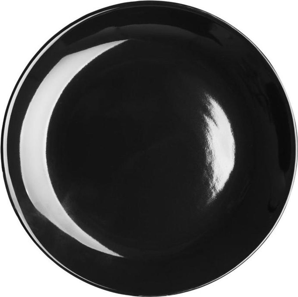 Olympia Cafe Coupe Teller Schwarz - 200mm 8" (12 Stück)
