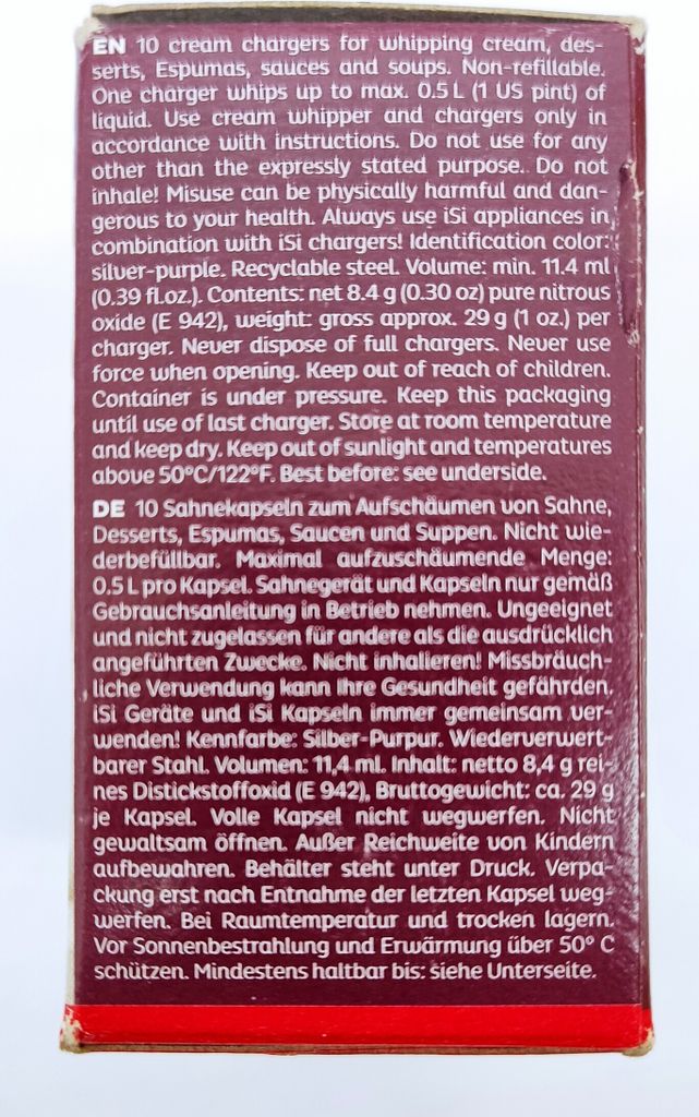 iSi Professional Nabíječky Gastro krémové nabíječky 420g - Obrázek produktu 17