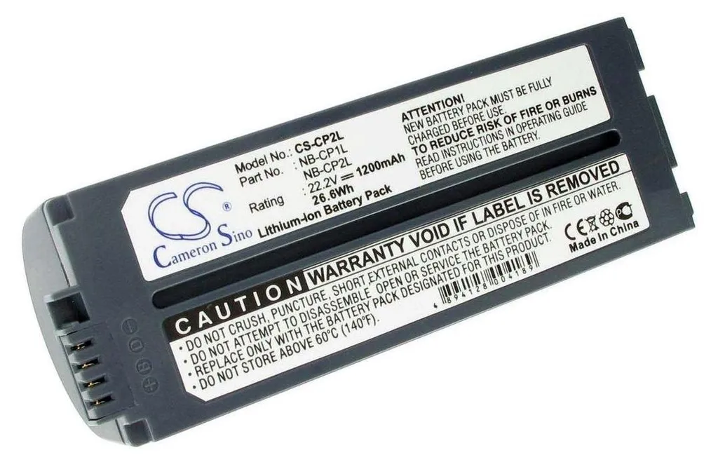 Batterie Canon Selphy CP-1L lithium-ion 1200mAh longue durée de vie
