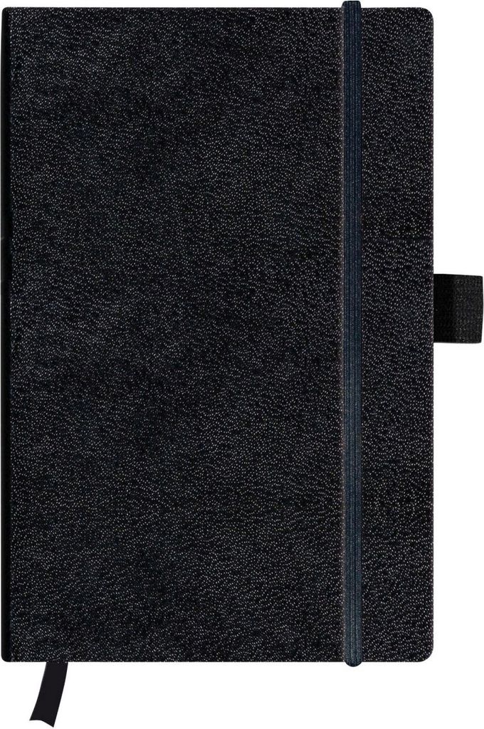 Notizbuch Classic A5 96 Blatt liniert schwarz my.book Packung mit 40 Stück