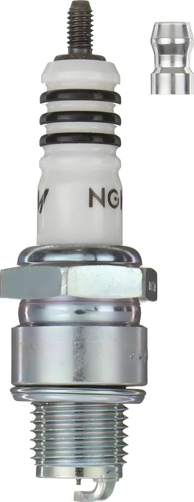 Bougie d'allumage iridium NGK BR10HIX idéale pour la compétition moto