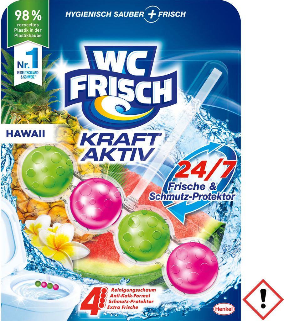 WC Frisch Kraft-Aktiv Hawai Duftsp.