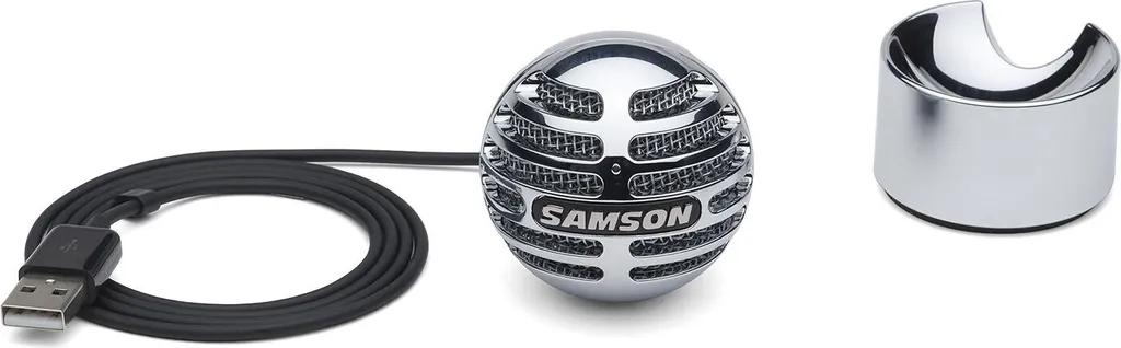 Microphone USB Samson Meteorite pour Visioconférence Skype Zoom et Teams - 3