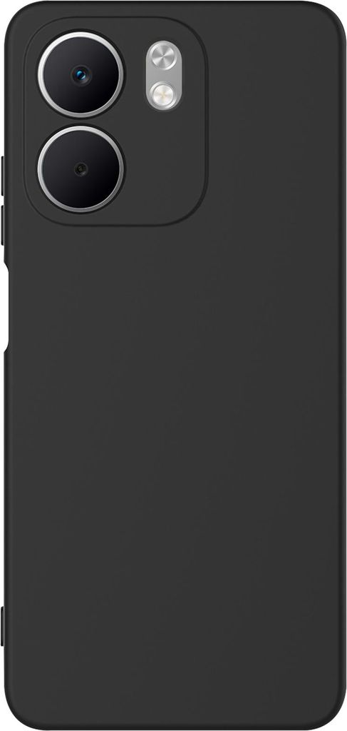 Avizar, Hülle Oppo Reno14 F/FS Soft-Touch mit Handschlaufe, Schwarz