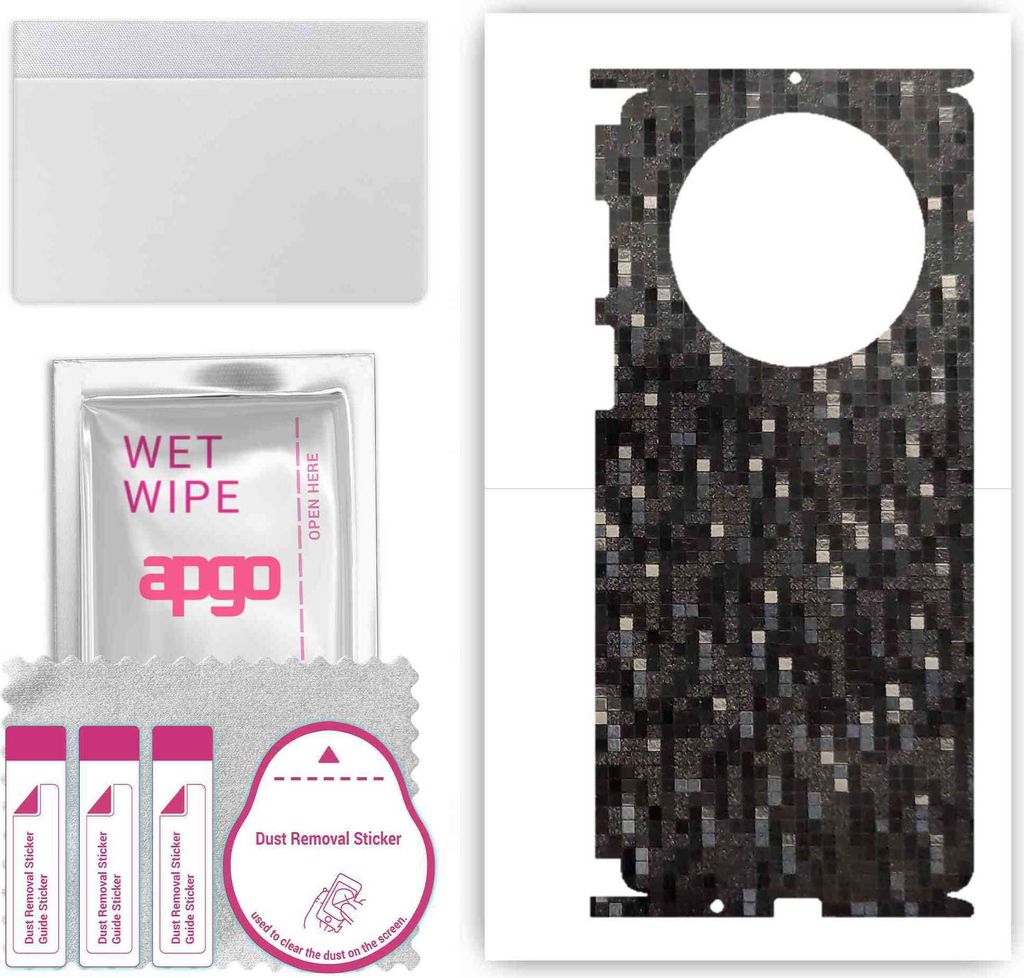 apgo Rückseite + Seiten Schutzfolie, Skin, kompatibel mit Huawei Mate X5, Hinten Displayschutzfolie aus Vinylfolie, kratzfest, einfache Montage - ...