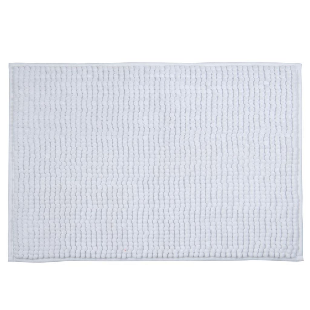 MSV Badteppich/Badematte Teppich - elfenbeinweis - 50 x 80 Produktbild 