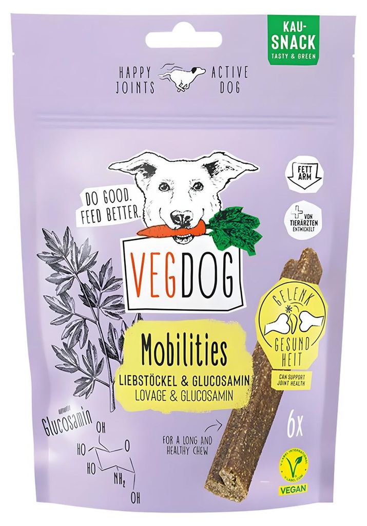 VEGDOG 400010, Leckerli, Hund, Adult, Süßkartoffeln, 115 g Produktbild 