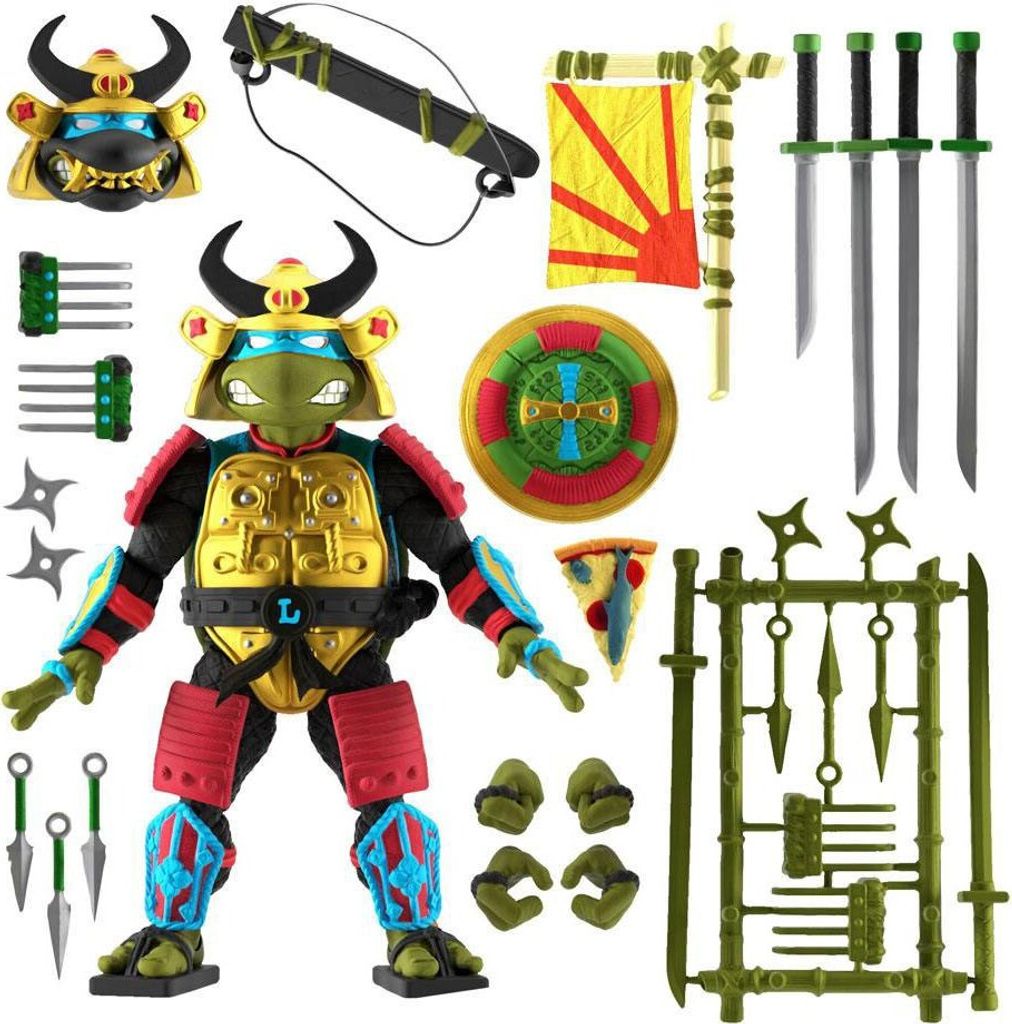 Super7 - Teenage Mutant Ninja Turtles Ultimates Actionfigur Leo the Sewer Samurai 18 cm