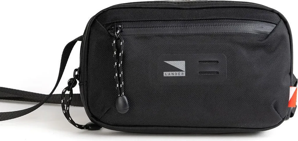 Sac Lander Rambler 1L Noir Modulaire - Système de Fixation Intégré