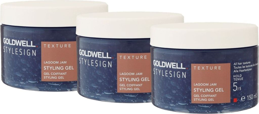 Goldwell Texture Lagoom Jam 3 x 150 ml Haargel ultra Produktbild 