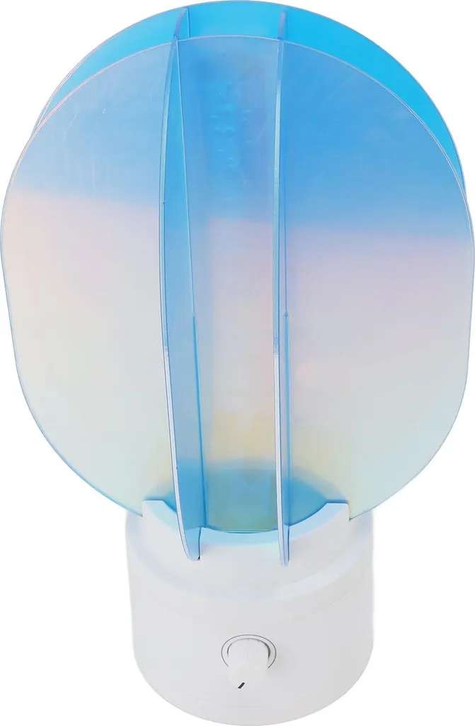 Lampe de Chevet Tactile à Intensité Variable et Rotation Multicolore