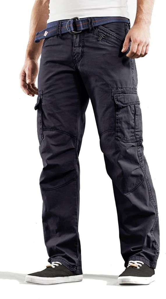 Timezone BenitoTZ Herren-Cargohose 100% Baumwolle mit Produktbild 