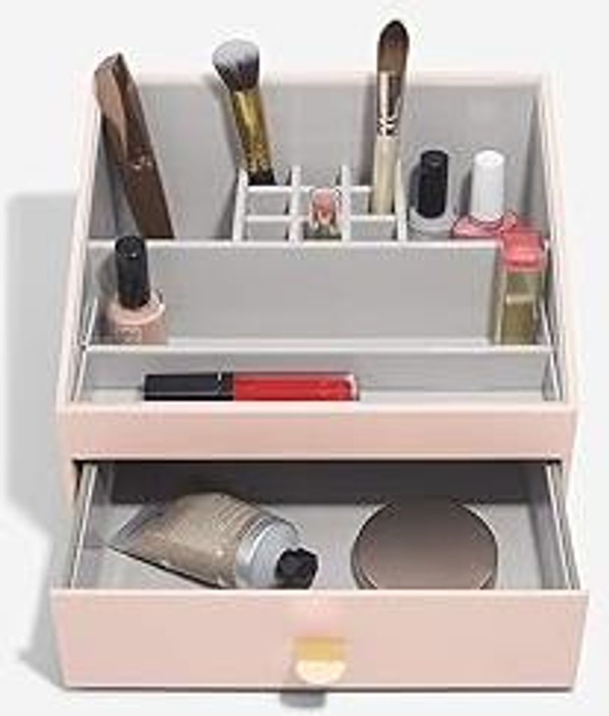 Stackers Blush Pink Makeup Organiser