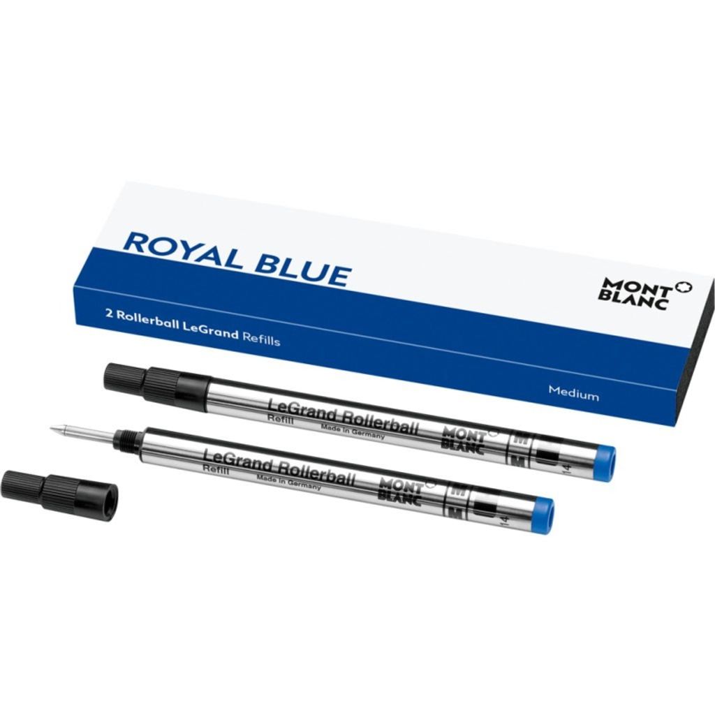 MONTBLANC Rollerballminen M LeGrand royal blue 2 Stück