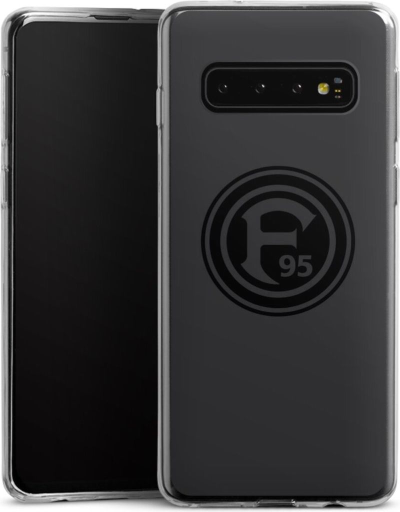 DeinDesign Slim Hülle für Samsung Galaxy S10 Silikon Case Ultra Dünn Handyhülle F95 Fortuna Düsseldorf Logo