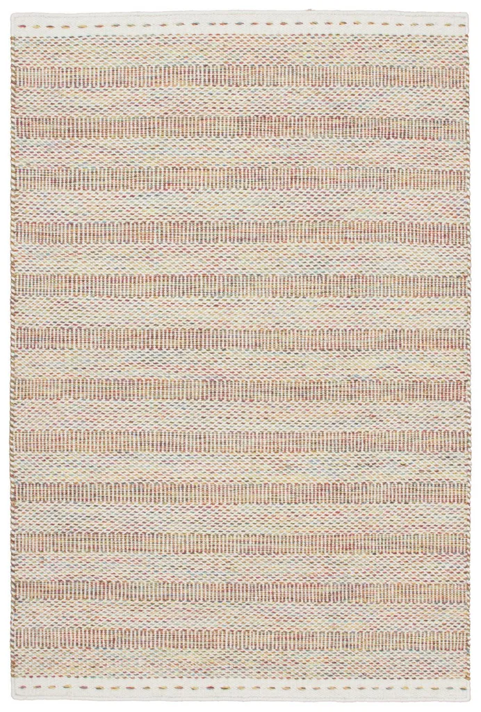 Petit Tapis Artisanal Jaipur 333 Multi 80x150 - Texture Nouée à la Main