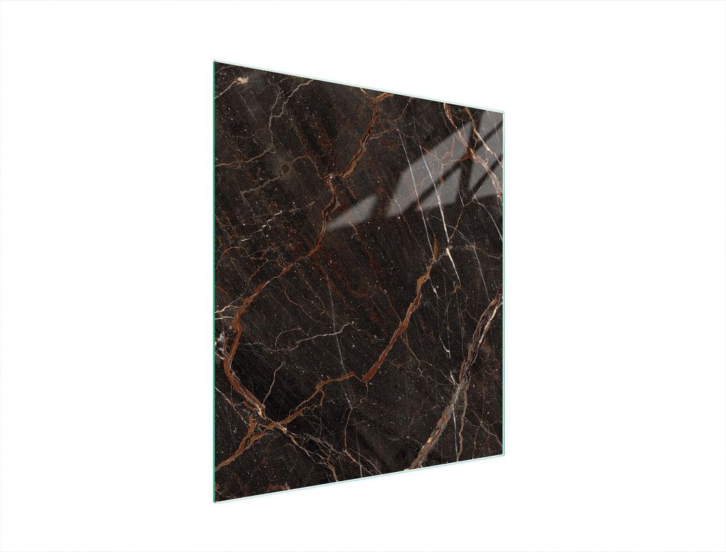 Glasschneidebrett 45x52 Marmor