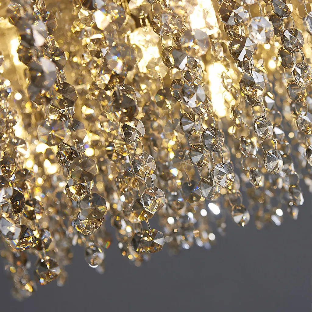 Suspension design 60cm Toolight finition chrome effet miroir luxe