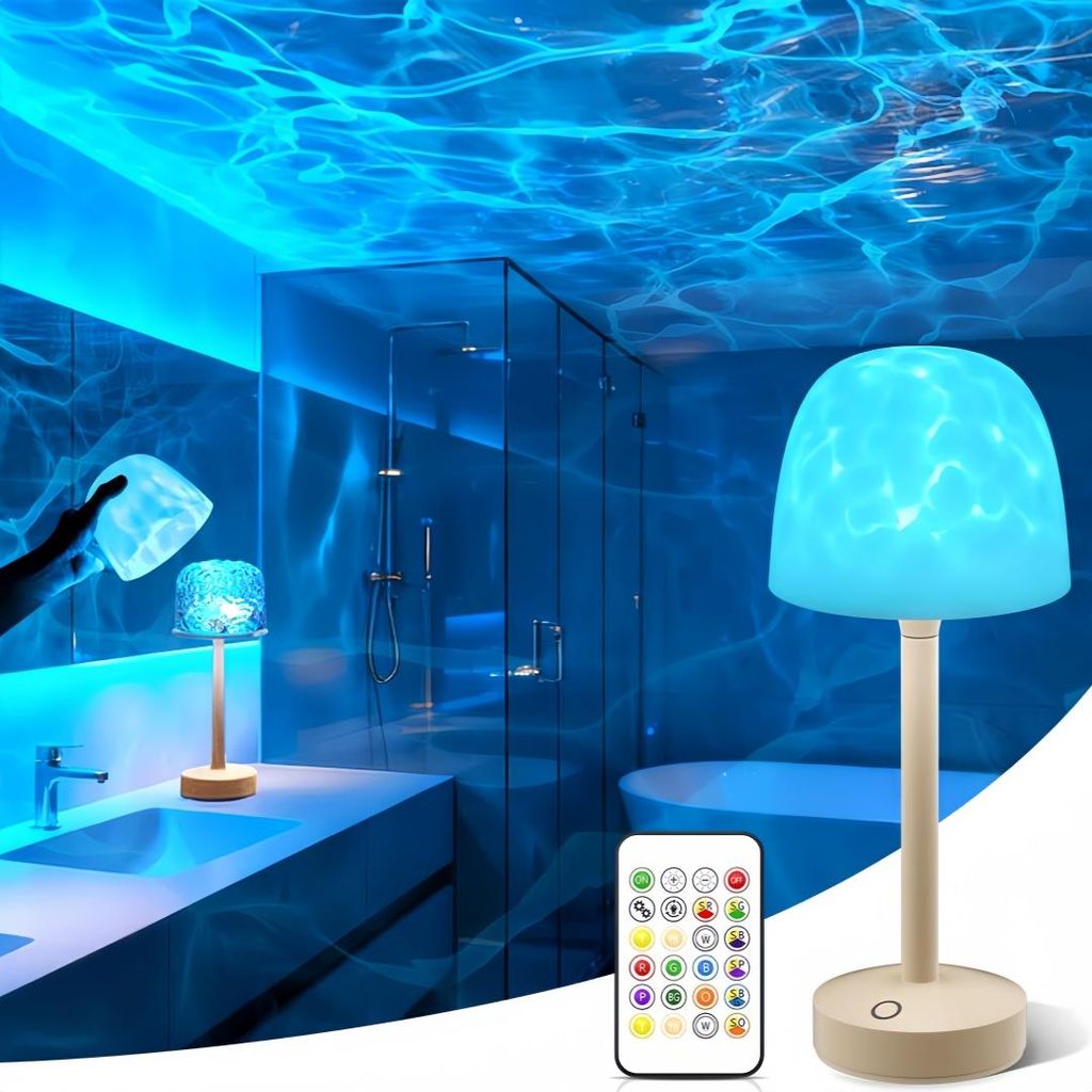 Duschlampe Wasserdicht, Badezimmer Lichtprojektor mit 16 Produktbild 