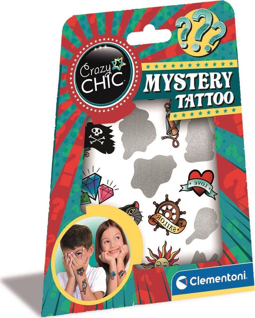 CLEMENTONI Clementoni Crazy Chic Tattoos Mister Tatoo 18119