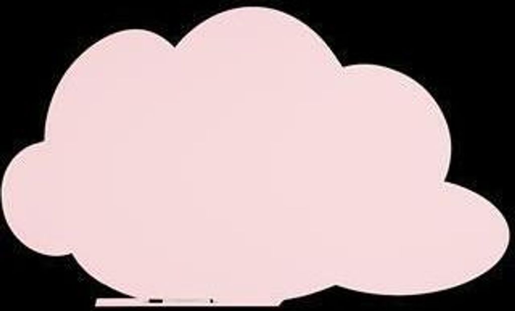 POV Whiteboard Wolke 100 x 150 cm pink