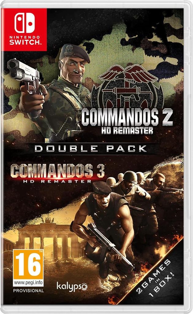Commandos 2 and 3 HD Remaster Double Pack (NSW) Produktbild 