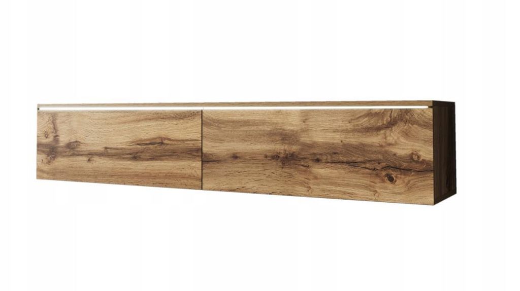 Skrinka pod TV APOLLO II 140 cm, dub wotan, lowboard Obrázok produktu 