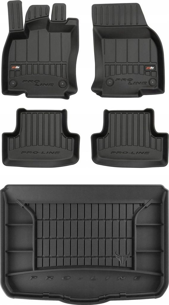 3D SET Fußmatten und Kofferraummatte Audi Q2 ab 2016 - D