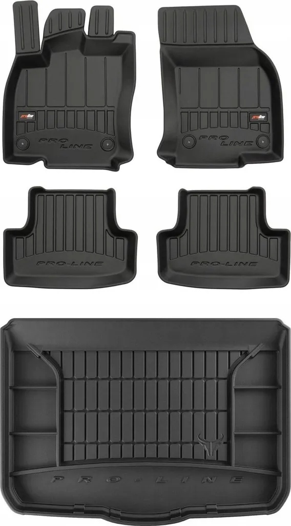 Offerta Set Audi Q2: Tappetini Gomma 3D + Vasca Baule - Tutto Incluso