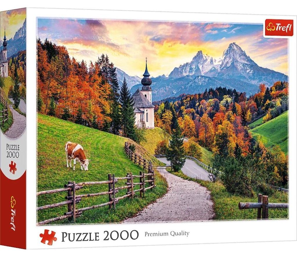 PUZZLE 2000 Bavorské Alpy na podzim 27127 Obrázek produktu 