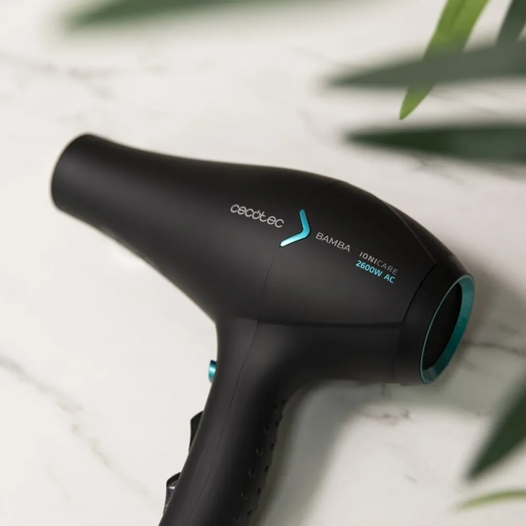 Sèche-Cheveux 2600W à Technologie Ionique Bamba IoniCare 5350 Powershine